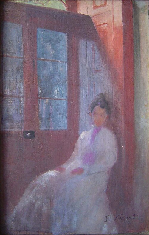 Moça na porta, 1910, Eliseu Visconti