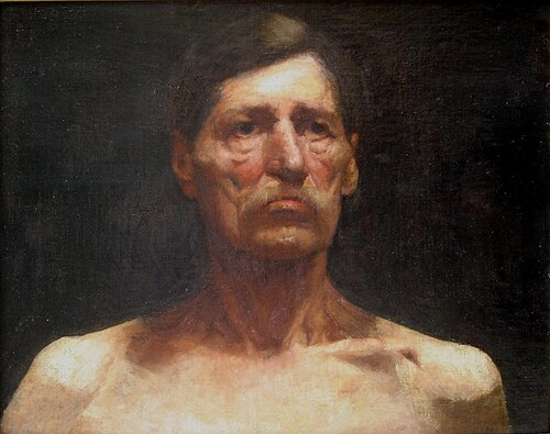 Busto de homem, 1900, Eliseu Visconti