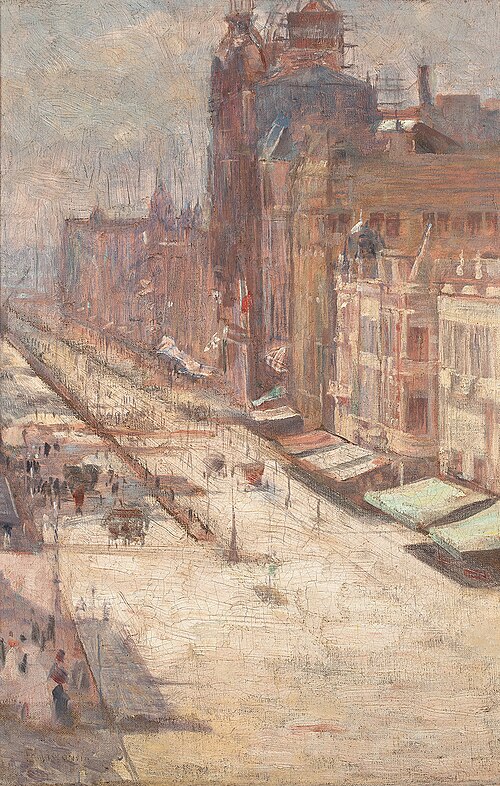 Avenida Central, 1908, Eliseu Visconti