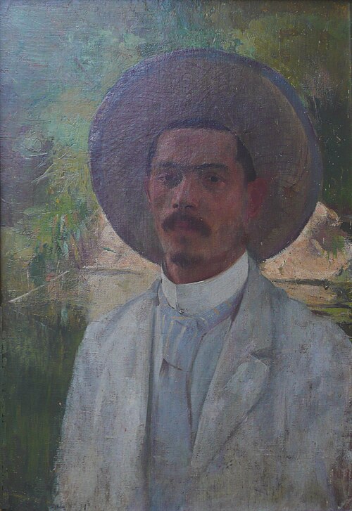 Autorretrato c.1890, 1890, Eliseu Visconti