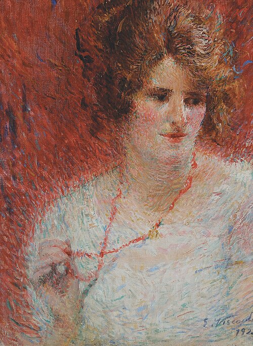 O colar, 1922, Eliseu Visconti