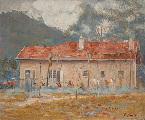 Minha casa de campo, 1929, Eliseu Visconti