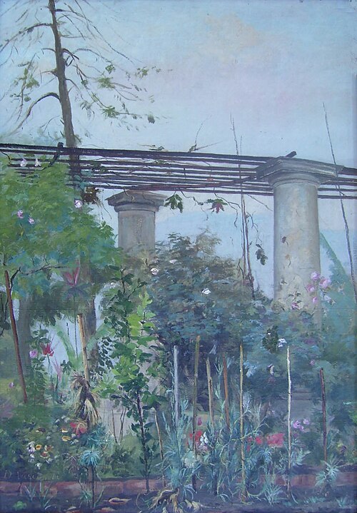 Jardim em Santa Teresa, 1889, Eliseu Visconti