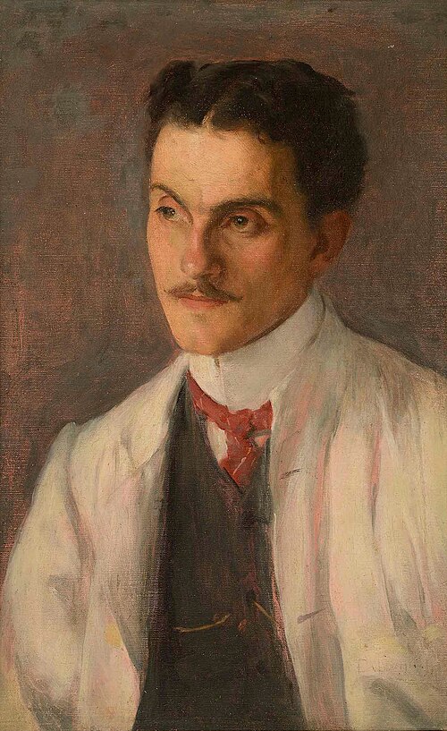 Retrato de figura masculina, 1902, Eliseu Visconti