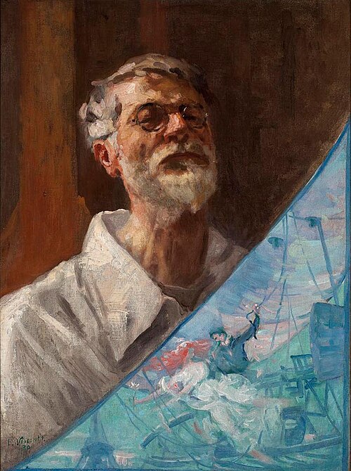 Autorretrato c.1940, 1940, Eliseu Visconti