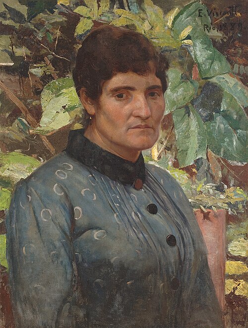 Retrato de senhora, 1889, Eliseu Visconti