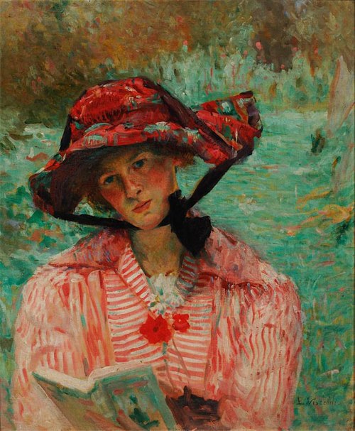 Meditando, 1916, Eliseu Visconti