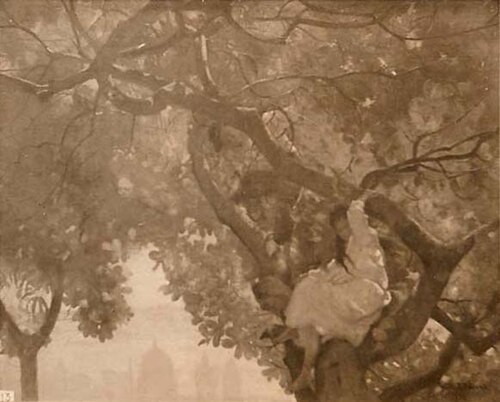 Idílio nos cajueiros, 1892, Eliseu Visconti