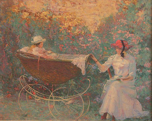 Carrinho de criança, 1916, Eliseu Visconti