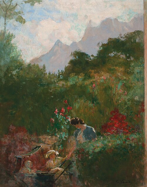 Um ninho, 1940, Eliseu Visconti