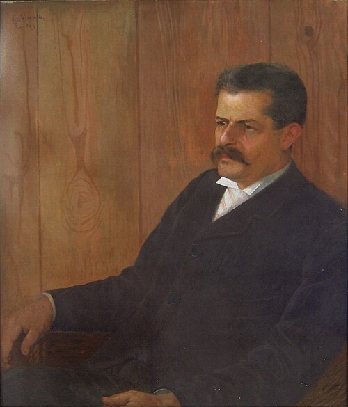 Retrato do irmão Afonso, 1903, Eliseu Visconti