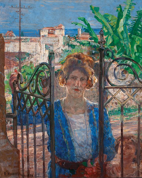 A visita, 1928, Eliseu Visconti