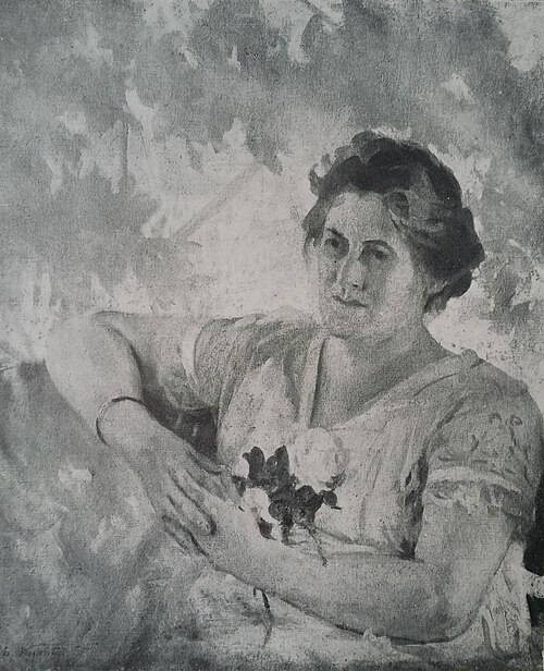 Retrato de minha mulher Louise, 1925, Eliseu Visconti