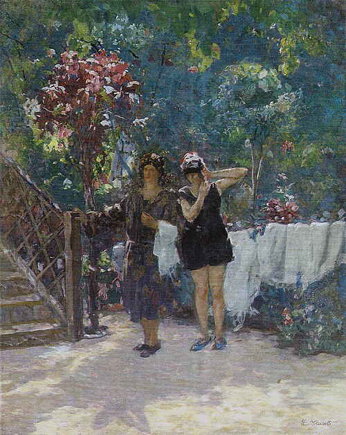 Para o banho, 1940, Eliseu Visconti