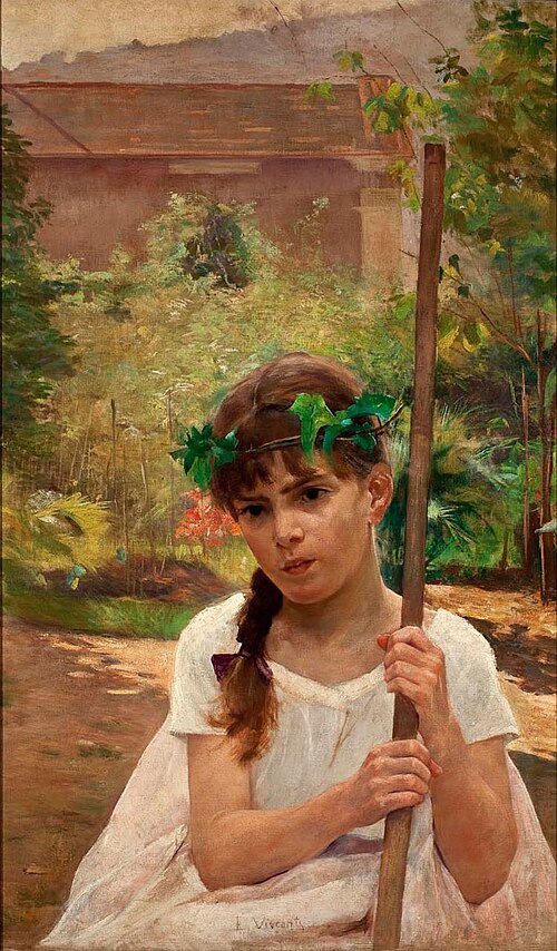 Olhar de menina, 1935, Eliseu Visconti