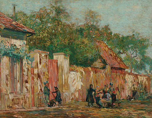 Tarde em Saint Hubert, 1917, Eliseu Visconti