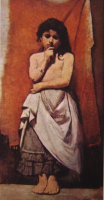 A caboclinha, 1891, Eliseu Visconti
