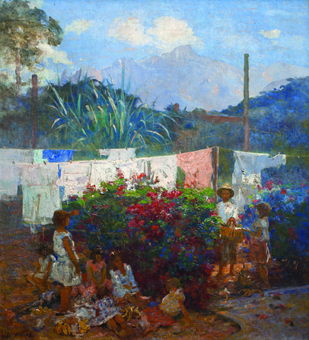 O batismo da boneca, 1933, Eliseu Visconti