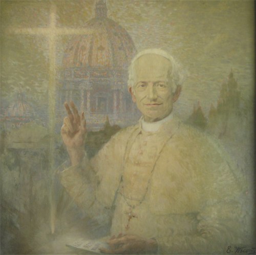 Portrait of Pope Leo XIII, 1941, Eliseu Visconti