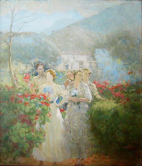 Na alameda, 1931, Eliseu Visconti
