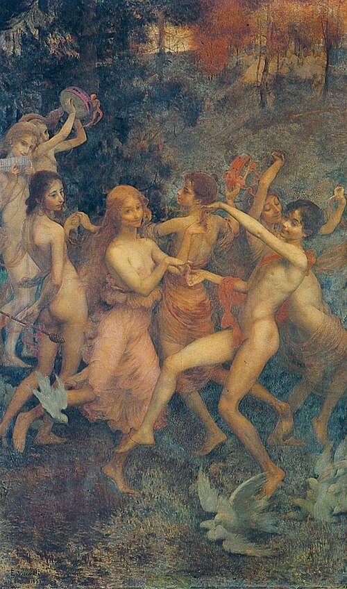 Oréadas, 1899, Eliseu Visconti