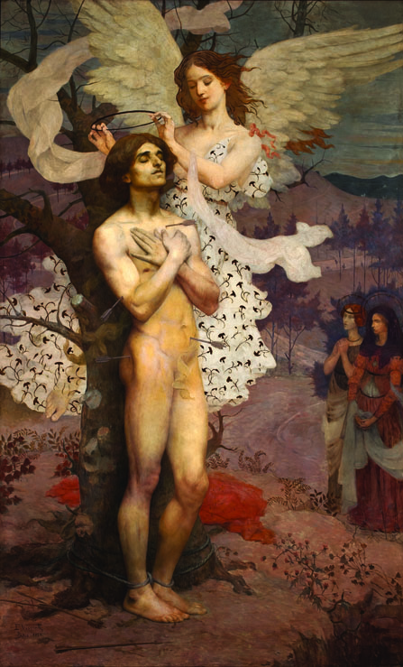 Saint Sebastian's bounty, 1898, Eliseu Visconti