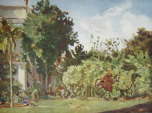 Antigo Palácio da Marquesa de Santos, 1888, Eliseu Visconti