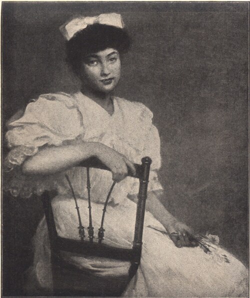 Retrato de Mlle. B. Lindheimer, 1905, Eliseu Visconti