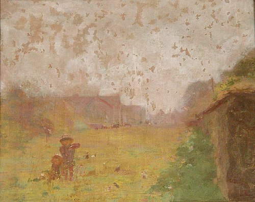 Crianças em Saint Hubert, 1918, Eliseu Visconti