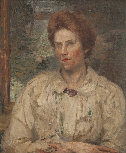 Retrato de Louise, 1921, Eliseu Visconti