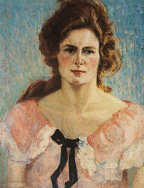 Retrato de Yvonne, 1928, Eliseu Visconti