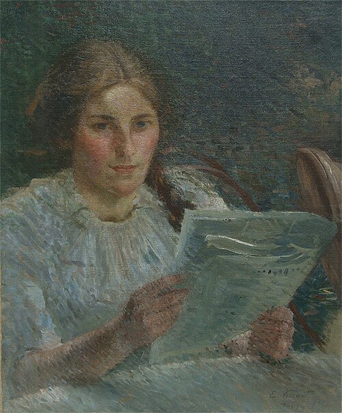 Leitura, 1917, Eliseu Visconti