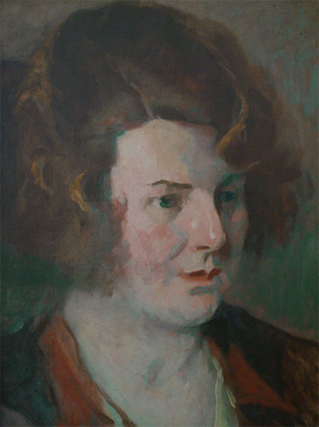 Retrato de Yvonne, 1930, Eliseu Visconti