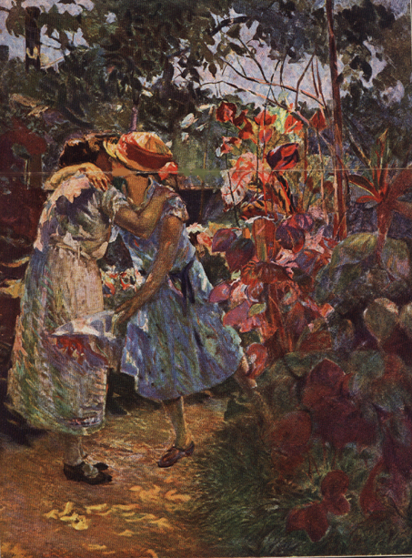 A visita, 1927, Eliseu Visconti