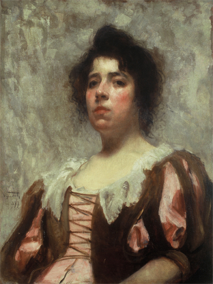 Retrato de senhora, 1897, Eliseu Visconti