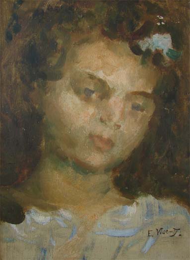Menina, 1940, Eliseu Visconti
