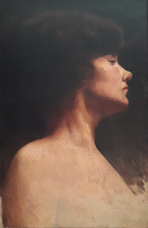 Perfil feminino, 1906, Eliseu Visconti
