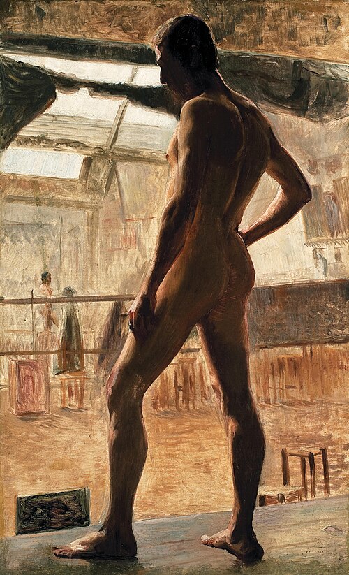 Nu masculino, 1893, Eliseu Visconti