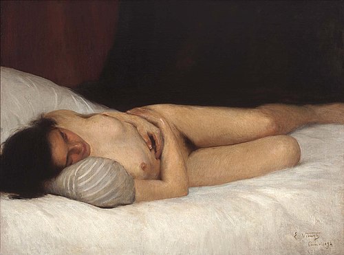 Nu feminino, 1894, Eliseu Visconti