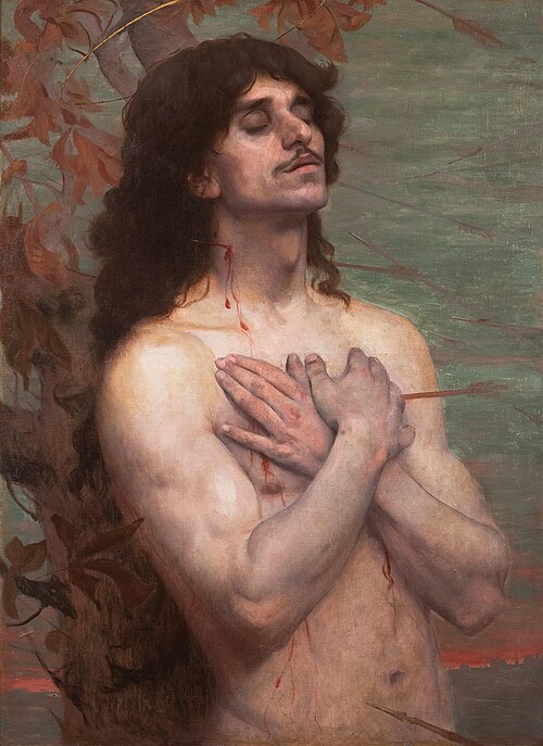 São Sebastião - Estudo para “Recompensa de São Sebastião”, 1897, Eliseu Visconti