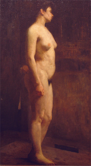 Nu feminino, 1897, Eliseu Visconti