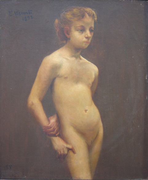 Nu de pé, 1892, Eliseu Visconti