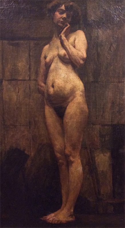 Nu feminino, 1895, Eliseu Visconti