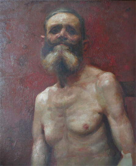 Busto masculino, 1896, Eliseu Visconti
