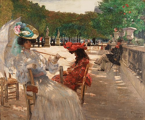 Jardim do Luxemburgo, 1905, Eliseu Visconti