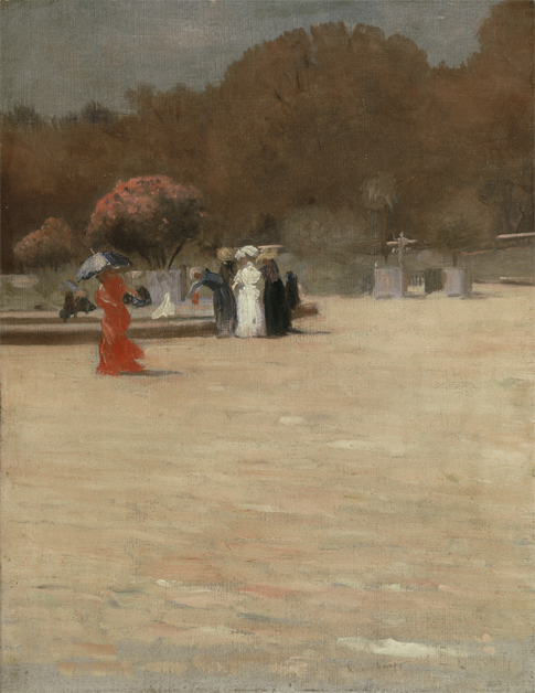 Jardim do Luxemburgo, 1905, Eliseu Visconti