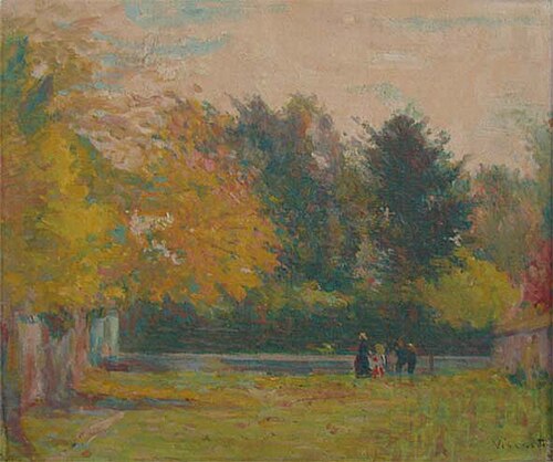 Paisagem de Saint Hubert, 1918, Eliseu Visconti