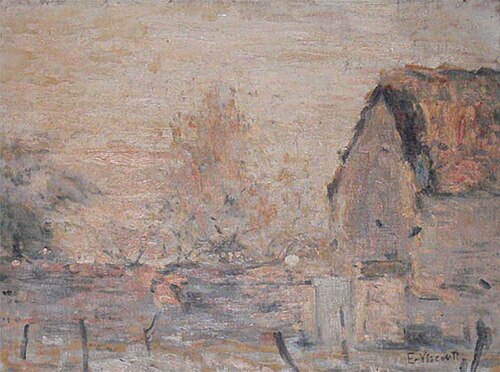 Paisagem de Saint Hubert, 1916, Eliseu Visconti
