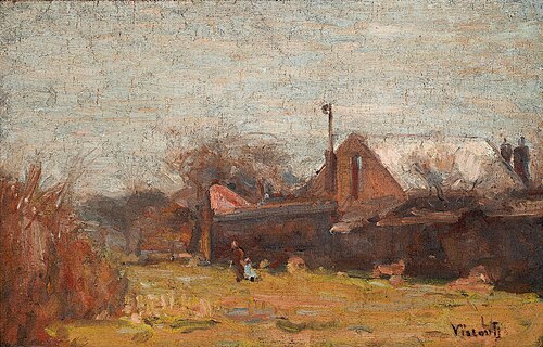 Paisagem de Saint Hubert, 1915, Eliseu Visconti