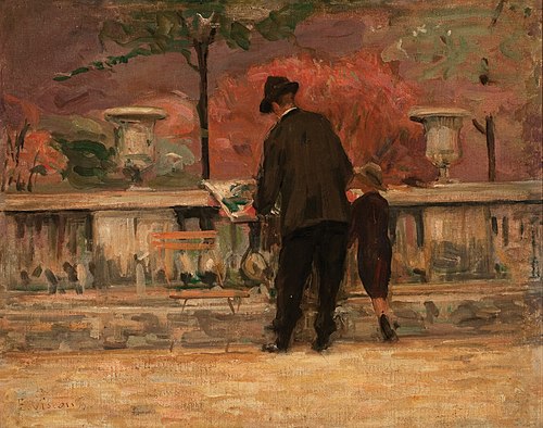 Jardim do Luxemburgo, 1905, Eliseu Visconti
